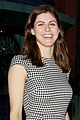 alexandra daddario smiles for the camera while out with friends 02