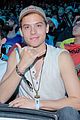dylan sprouse shows off short new haircut with barbara palvin 09
