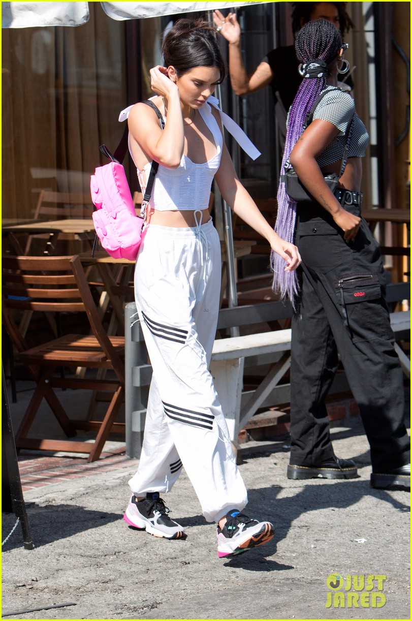 kendall jenner and ben simmons couple up at weho cafe 01