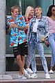 hailey baldwin wears denim outfit to church with justin bieber 04