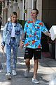 hailey baldwin wears denim outfit to church with justin bieber 06