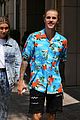 hailey baldwin wears denim outfit to church with justin bieber 08