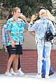 hailey baldwin wears denim outfit to church with justin bieber 13