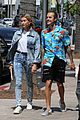 hailey baldwin wears denim outfit to church with justin bieber 31