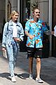 hailey baldwin wears denim outfit to church with justin bieber 36