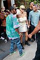 kylie jenner gives travis scott a kiss goodbye in nyc 25