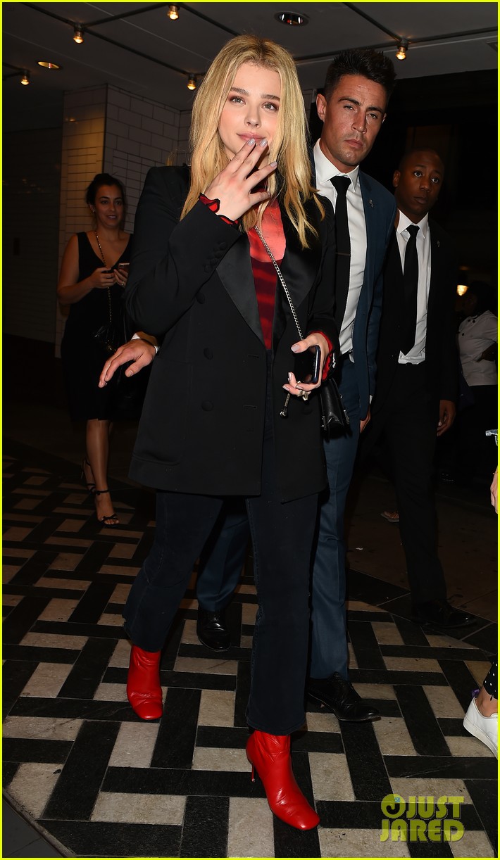 chloe moretz looks chic at sexy fish after miseducation of cameron post screening 05