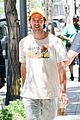 patrick schwarzenegger steps out for solo lunch at sugarfish 01