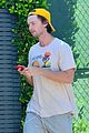 patrick schwarzenegger steps out for solo lunch at sugarfish 06