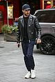 liam payne rocks leather jacket during day of interviews in london 09