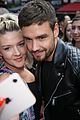 liam payne rocks leather jacket during day of interviews in london 24