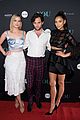 penn badgley elizabeth lail and shay mitchell look stylish at you series premiere 01