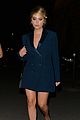 ashley benson dons chic blazer dress while stepping out during paris fashion week09