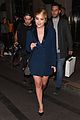 ashley benson dons chic blazer dress while stepping out during paris fashion week10