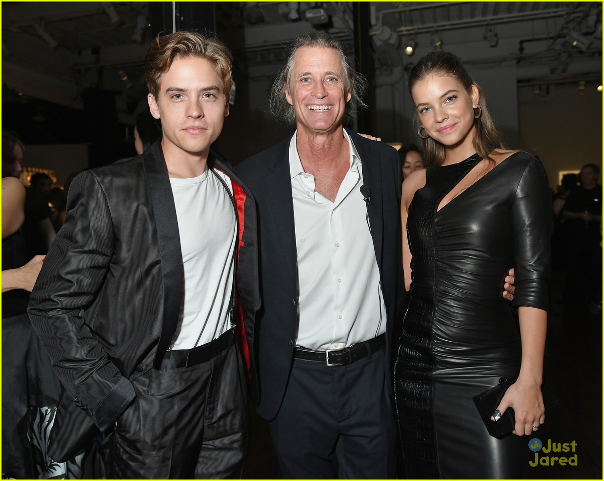 dylan sprouse barbara palvin book launch nyfw 03