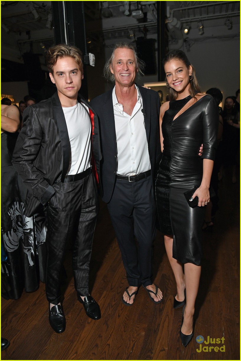 dylan sprouse barbara palvin book launch nyfw 07