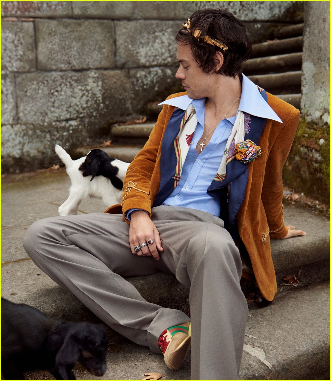 harry styles gucci cruise 2019 september 2018 01