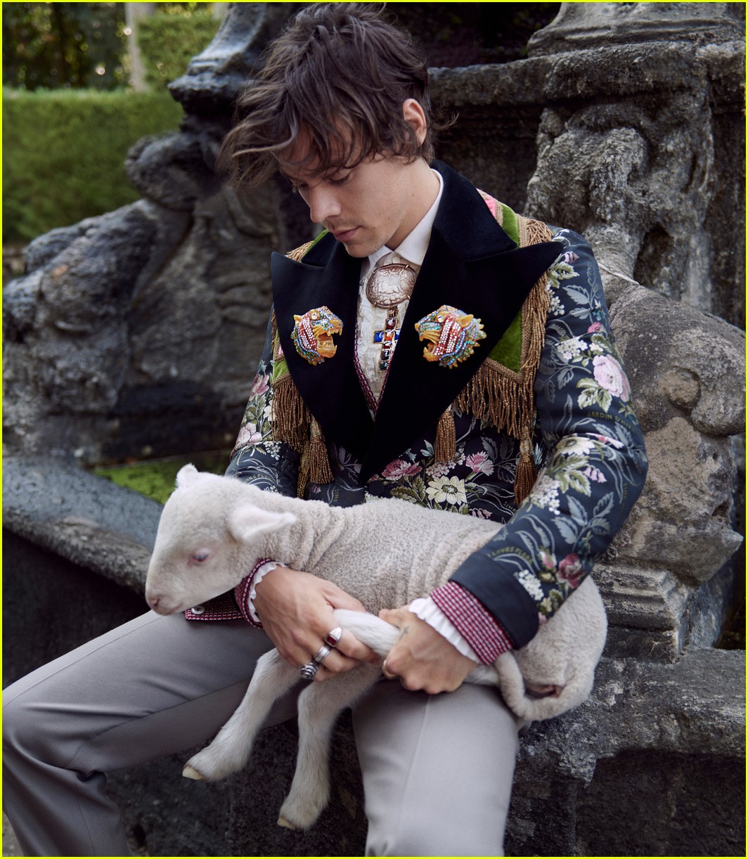 harry styles gucci cruise 2019 september 2018 09