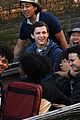 tom holland and zendaya film spider man far from home in the canals in italy01