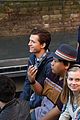 tom holland and zendaya film spider man far from home in the canals in italy33