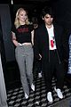 joe jonas and sophie turner coordinate their outfits for dinner at craigs06