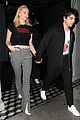 joe jonas and sophie turner coordinate their outfits for dinner at craigs10