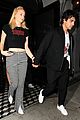joe jonas and sophie turner coordinate their outfits for dinner at craigs12