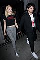 joe jonas and sophie turner coordinate their outfits for dinner at craigs15