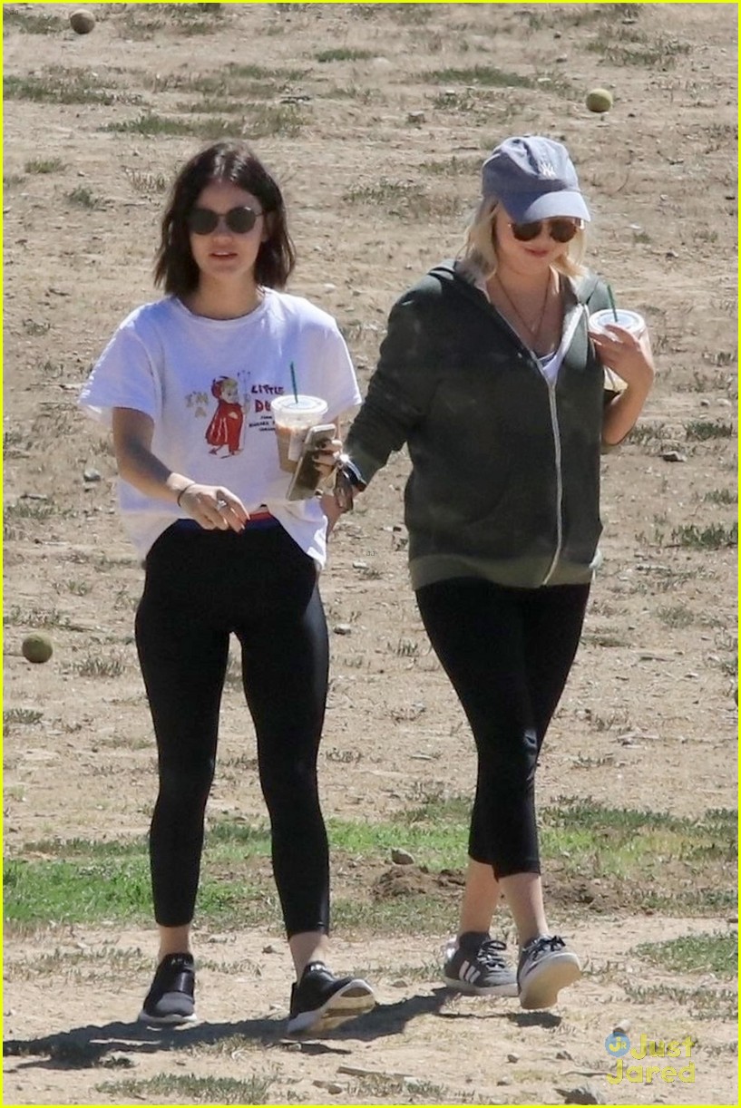 lucy hale annie hike new tattoos together 01