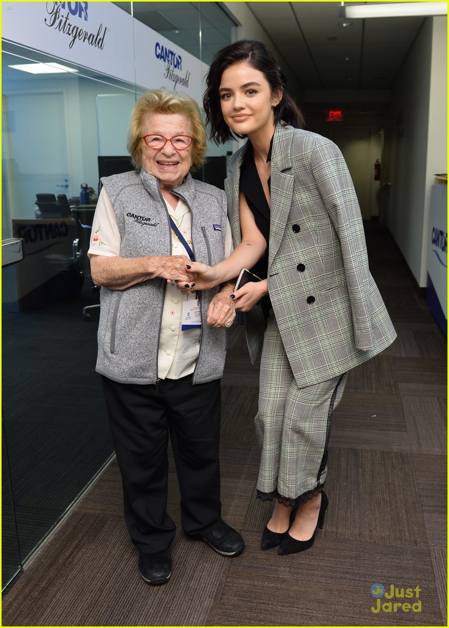 lucy hale cantor charity day 02