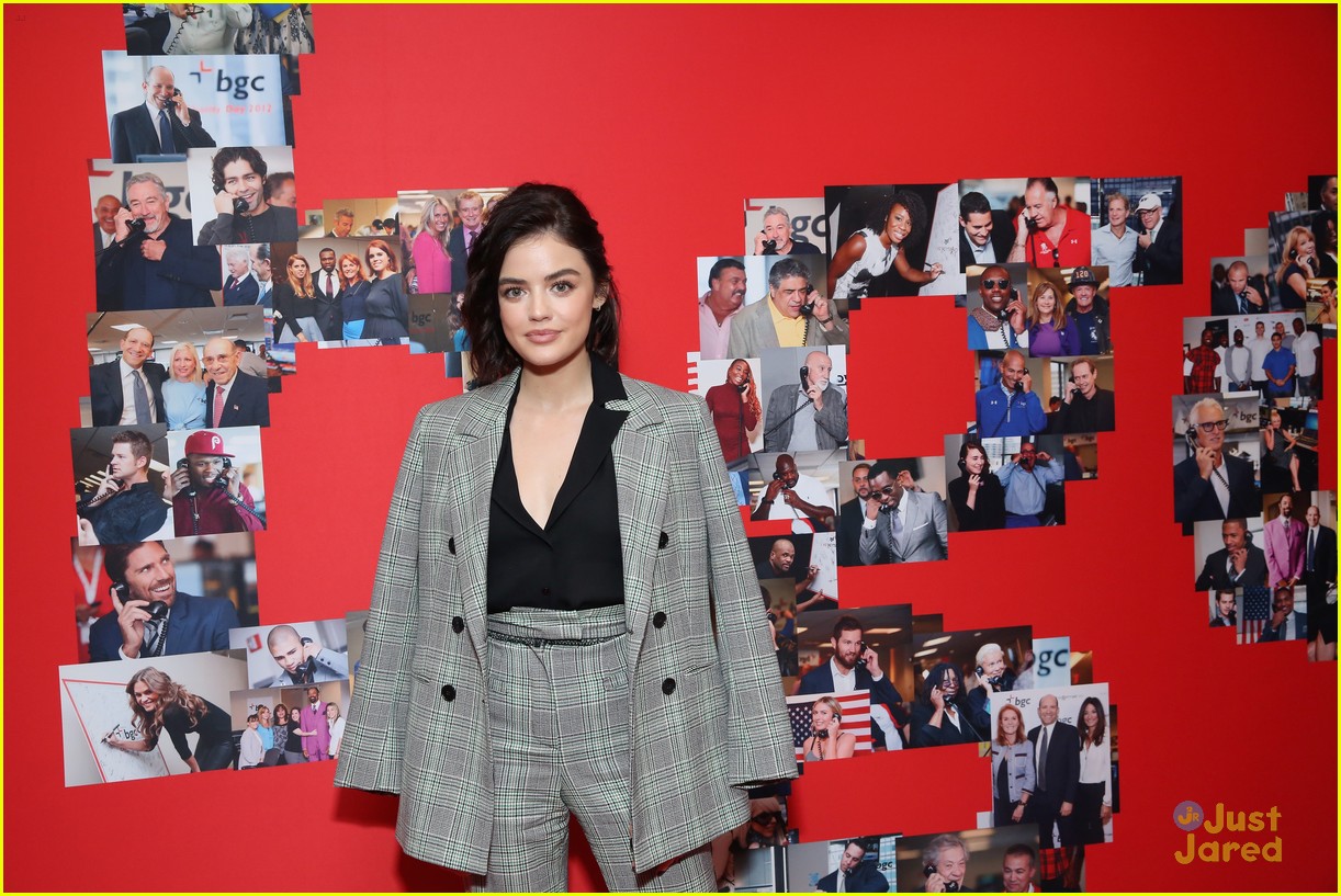 lucy hale cantor charity day 11