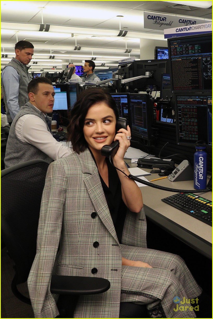 lucy hale cantor charity day 18