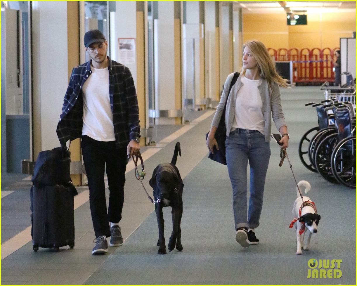 melissa benoist chris wood jet out of vancouver 05