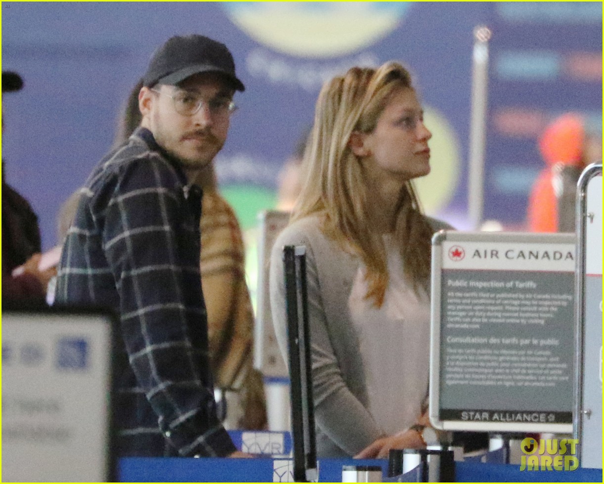 melissa benoist chris wood jet out of vancouver 22