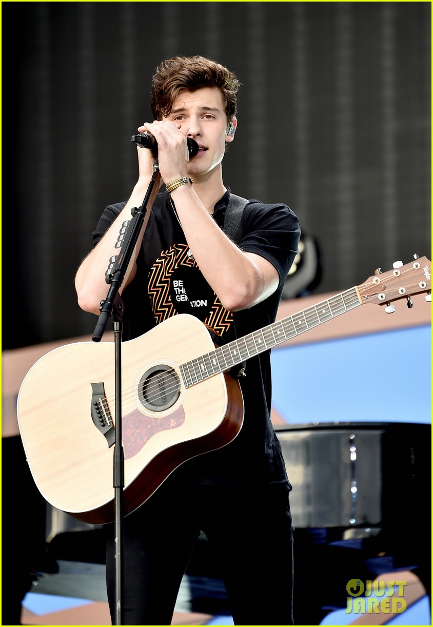 shawn mendes rocks out on stage at global citizen festival 07