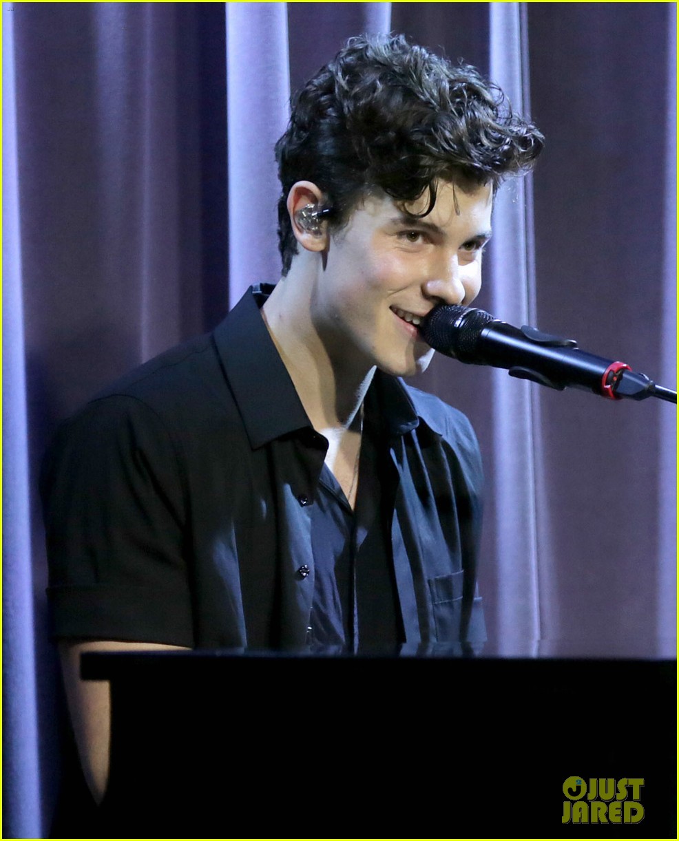 shawn mendes says hes the most nervous guy at grammy museum performance05