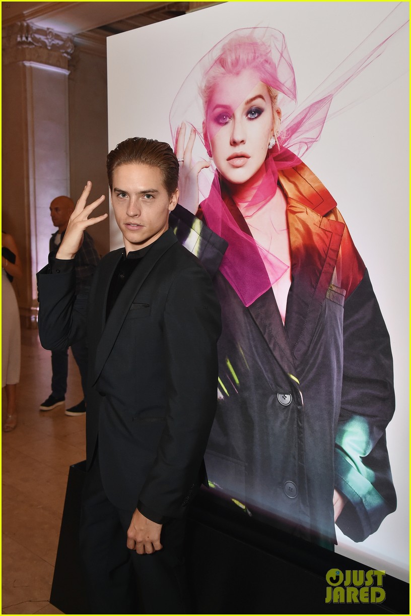 dylan sprouse and barbara palvin are way too cute at harpers bazaar icons event 10