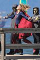 melissa benoist films intense supergirl scene with masked men 01