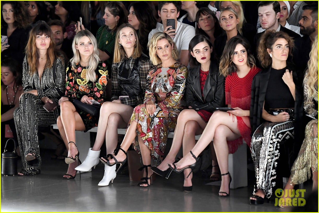 ashley tisdale lucy hale laura marano more watch naeem khan nyfw show 04