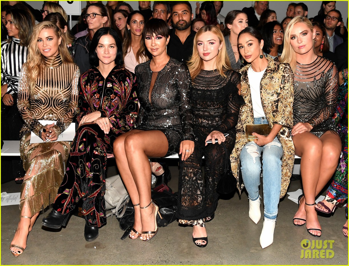 ashley tisdale lucy hale laura marano more watch naeem khan nyfw show 09