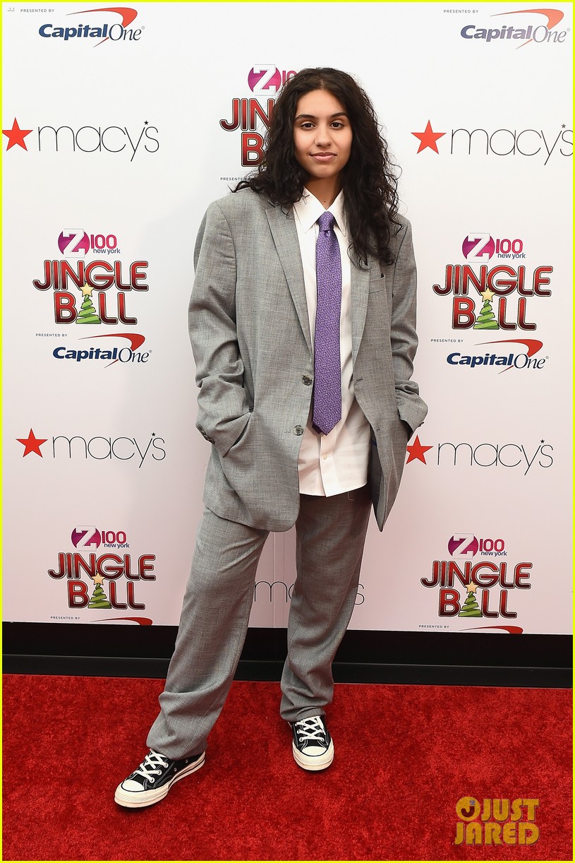 alessia cara suits up for jingle ball kick off event 01