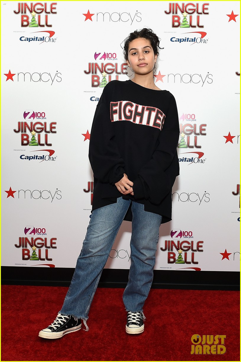 alessia cara suits up for jingle ball kick off event 13