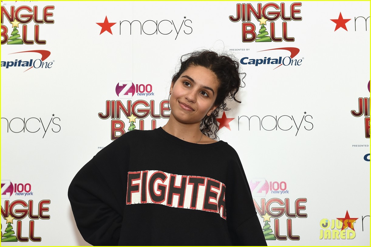 alessia cara suits up for jingle ball kick off event 14