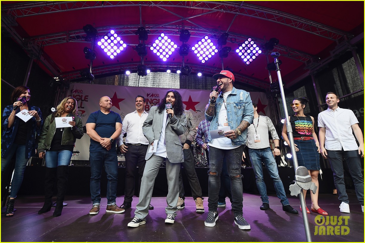 alessia cara suits up for jingle ball kick off event 15