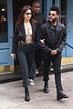 bella hadid the weeknd hold hands for birthday lunch 05