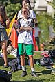 justin bieber goes shirtless playing soccer with friends 18