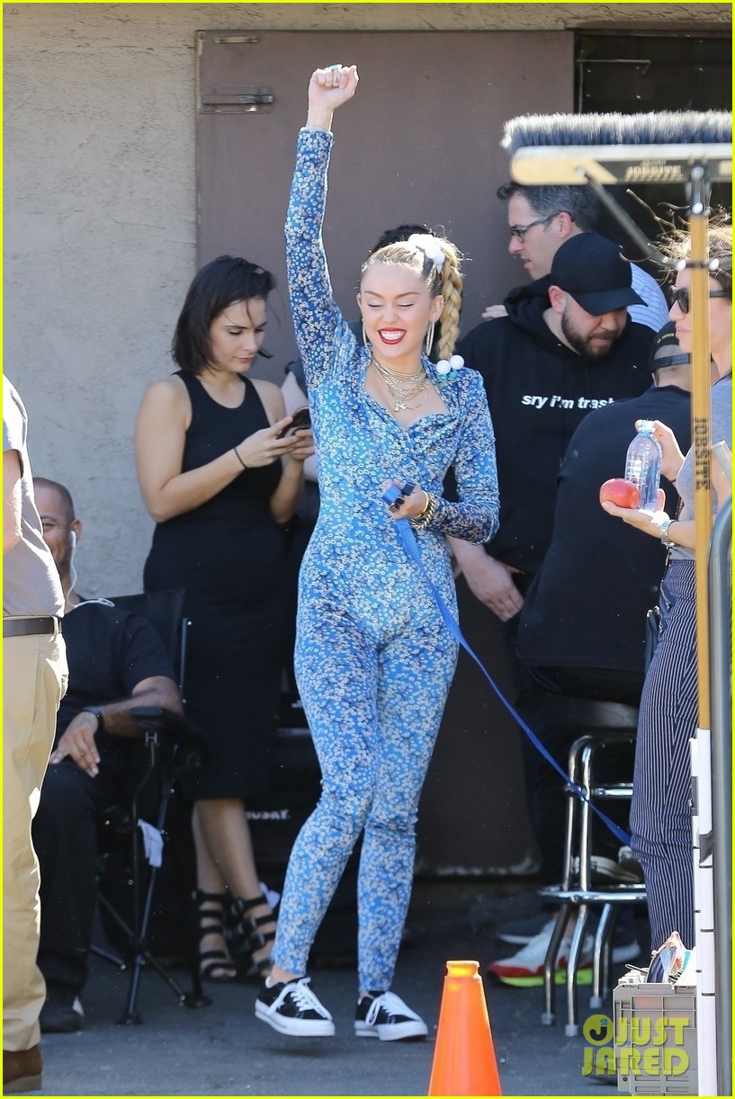 miley cyrus wears a jumpsuit for new project 01