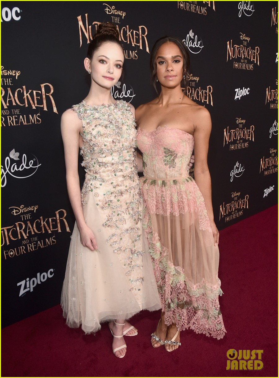 mackenzie foy and misty copeland are fresh in floral at nutcracker premiere 10