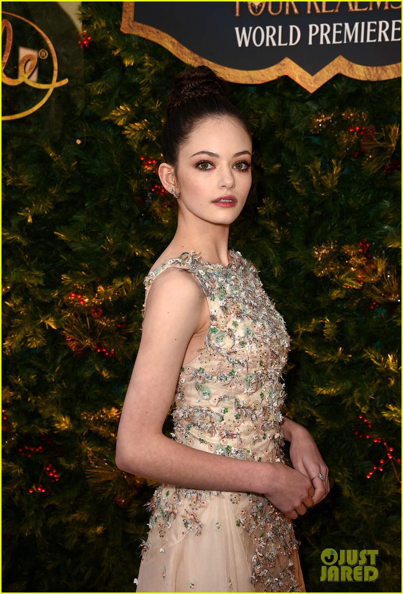 mackenzie foy and misty copeland are fresh in floral at nutcracker premiere 34