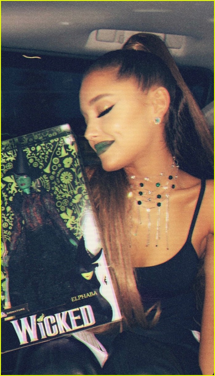 ariana grande wicked taping 01